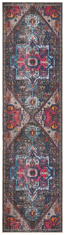 Eternal Whisper Quad Grey Runner Rug