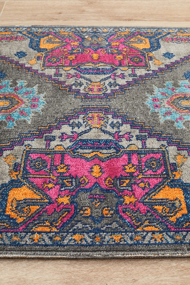Eternal Whisper Quad Grey Runner Rug