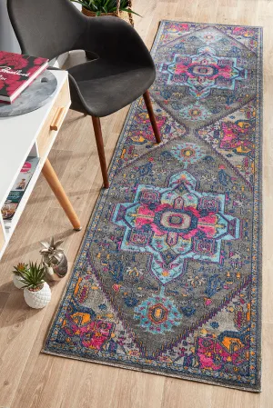Eternal Whisper Quad Grey Runner Rug