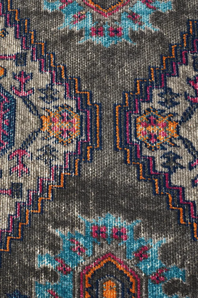 Eternal Whisper Quad Grey Runner Rug