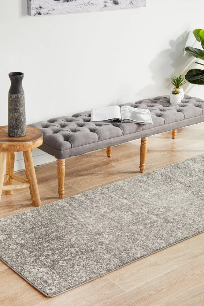 Evoke 252 Runner Rug (Grey) by Rug Culture