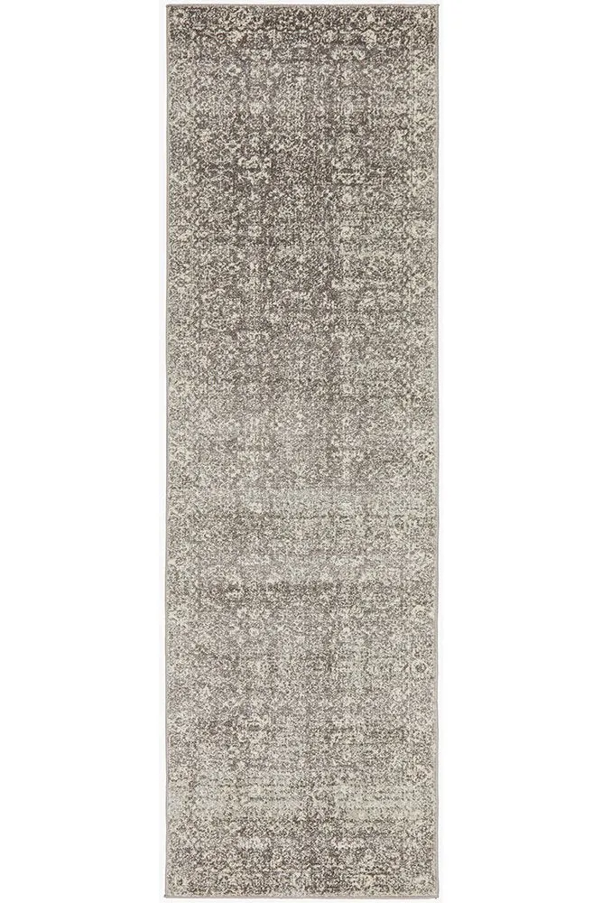 Evoke 252 Runner Rug (Grey) by Rug Culture