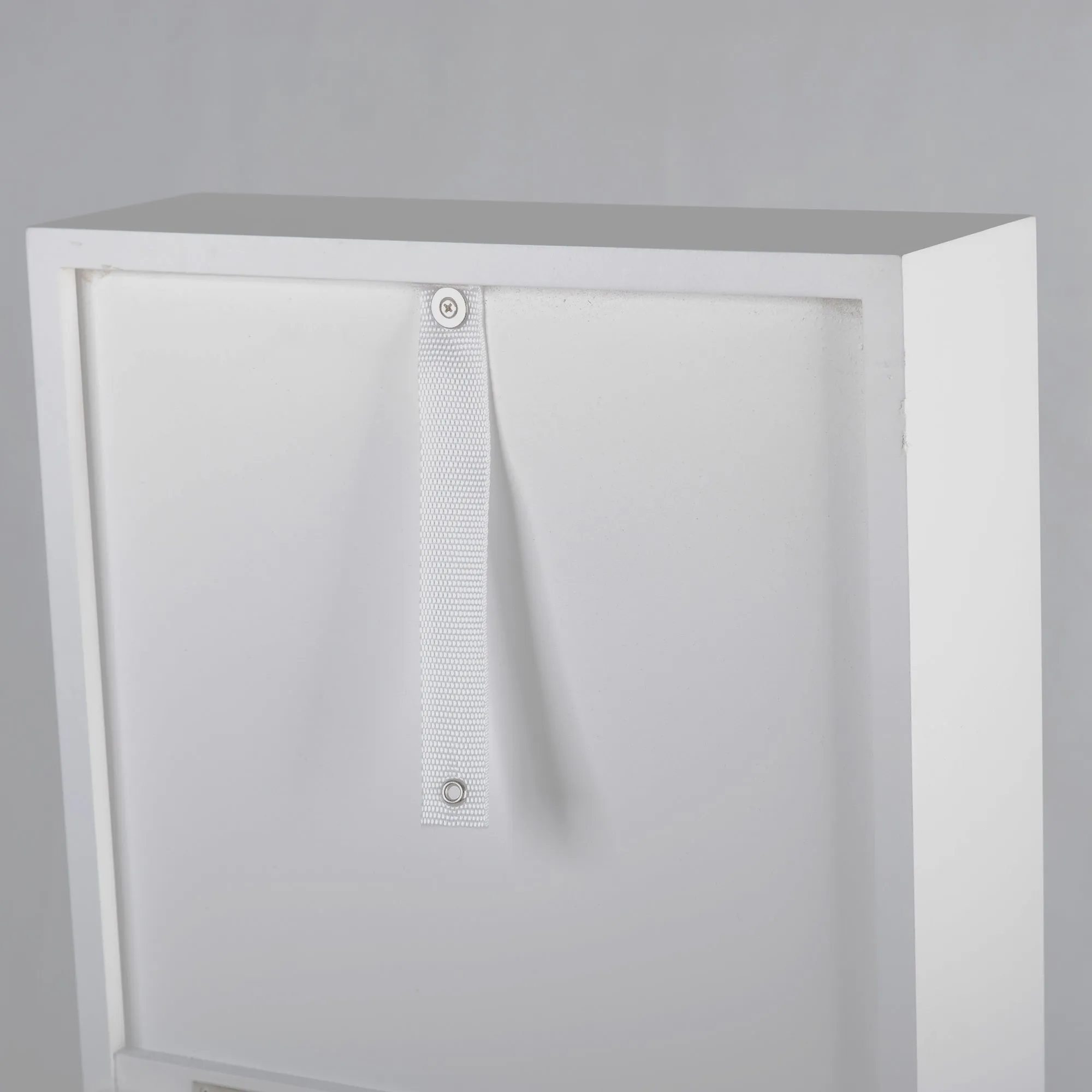Fashion Full Mirror Standing Mirror Jewelry Cabinet  With Two Storage Drawers