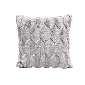 Fluffy Scatter Cushion | Grey Boat