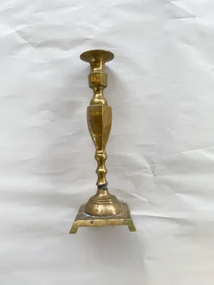 FOUND Large Brass Candlestick Holders