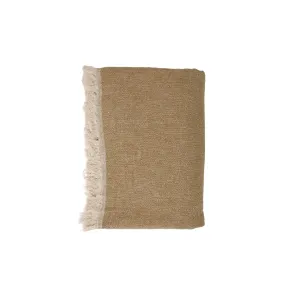 Fouta Throw | Double-Sided | Butternut 135x185cm