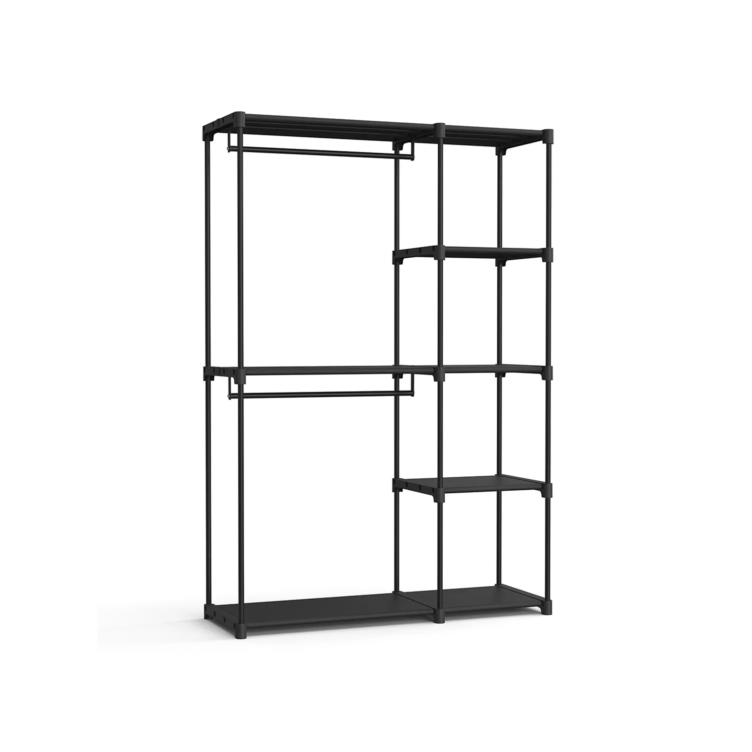 Freestanding Portable Closet with Shelves
