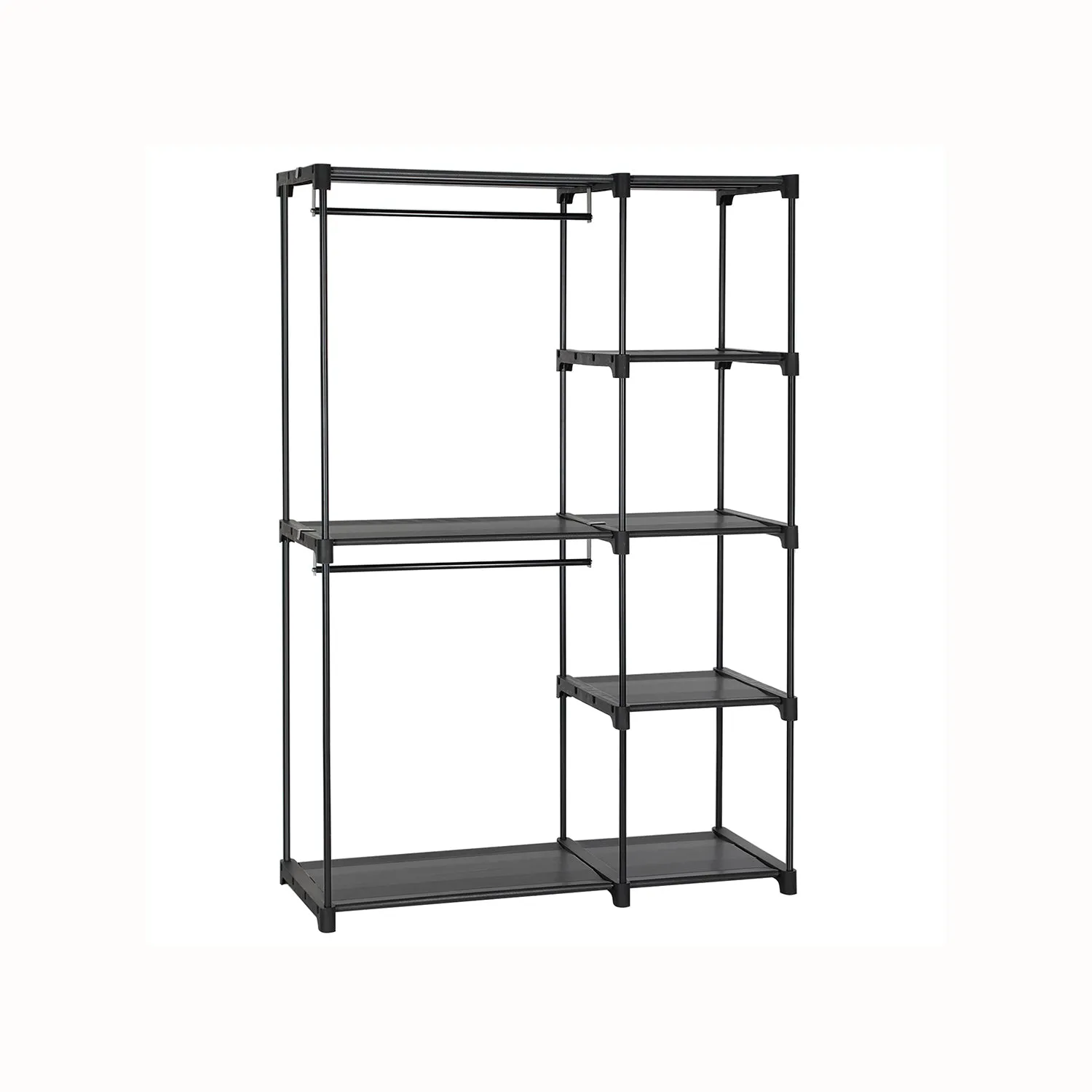 Freestanding Portable Closet with Shelves