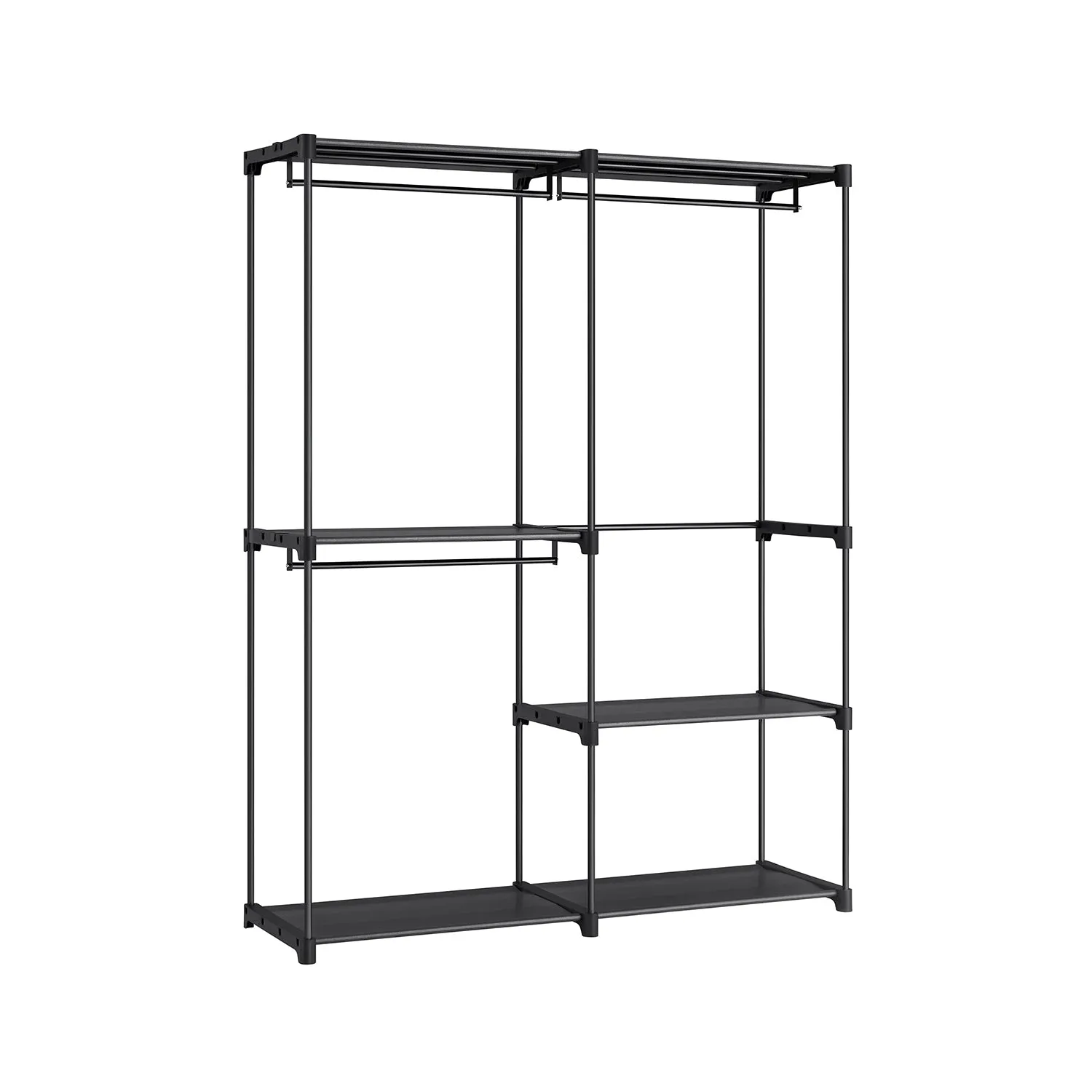 Freestanding Portable Closet with Shelves