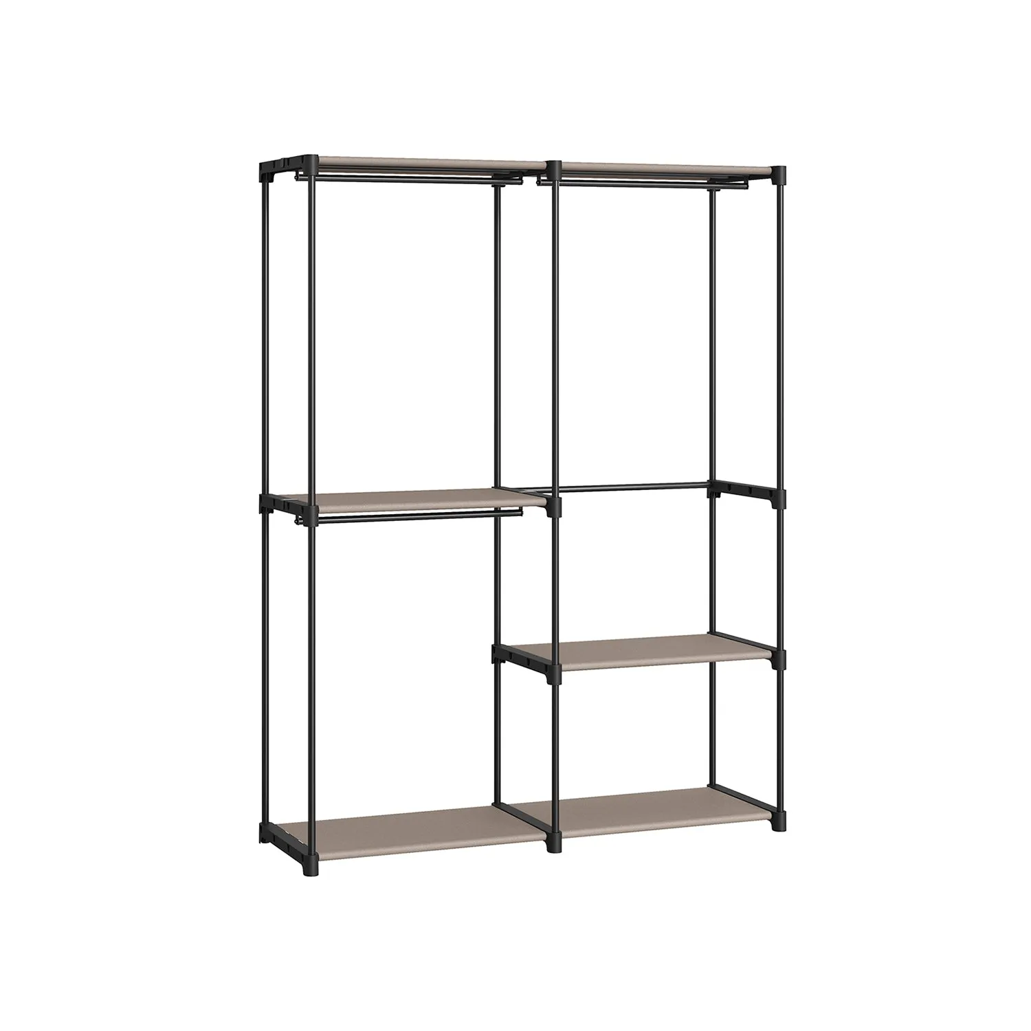 Freestanding Portable Closet with Shelves