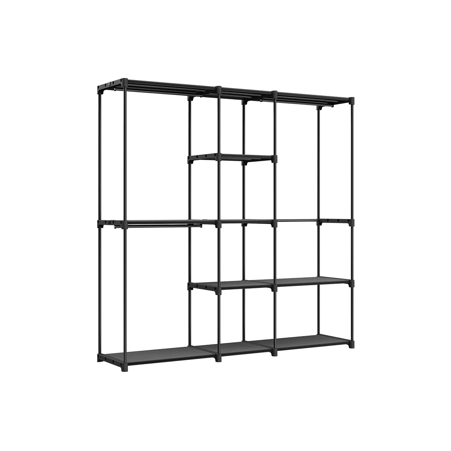 Freestanding Portable Closet with Shelves