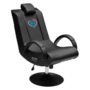 Gaming Chair 100 Pro with Floral Heart Logo Panel