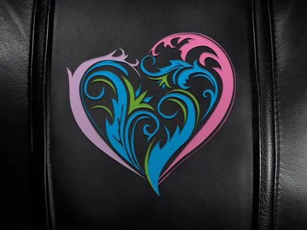 Gaming Chair 100 Pro with Floral Heart Logo Panel