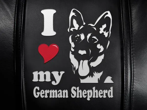 Gaming Chair 100 Pro with German Shepherd Logo Panel