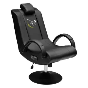 Gaming Chair 100 Pro with Golf Swing Yellow Logo Panel