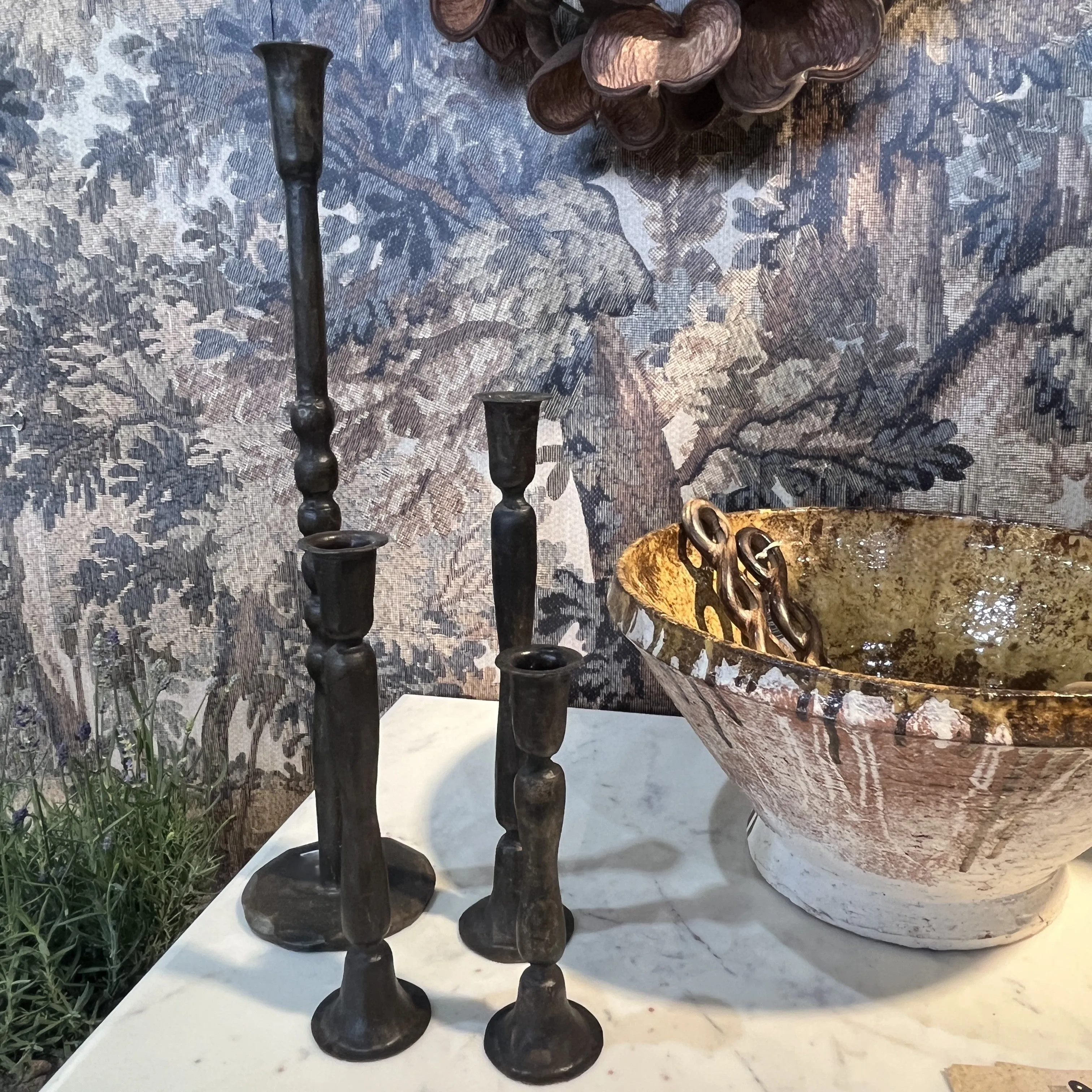 Gill Iron Candle Holder from Olsson & Jensen, Sweden