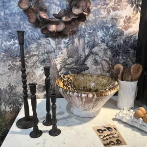 Gill Iron Candle Holder from Olsson & Jensen, Sweden