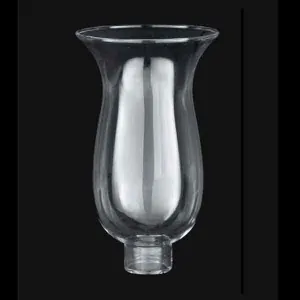 Glass Hurricane Sconce, 8-1/2 inch