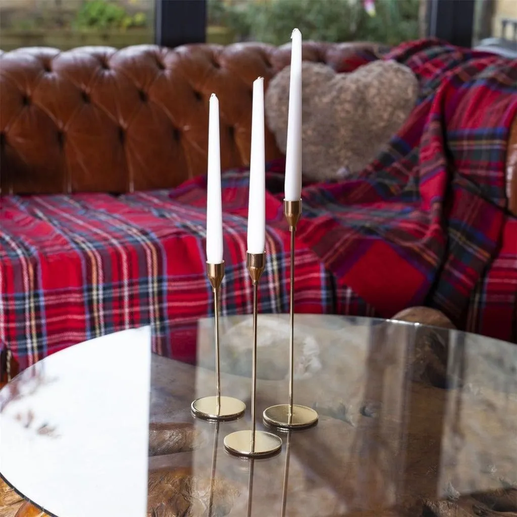 Gold Candlesticks - Tulip Candle Holder Set of 3 - Maison & White