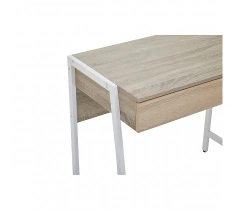 Grey Oak Veneer Desk