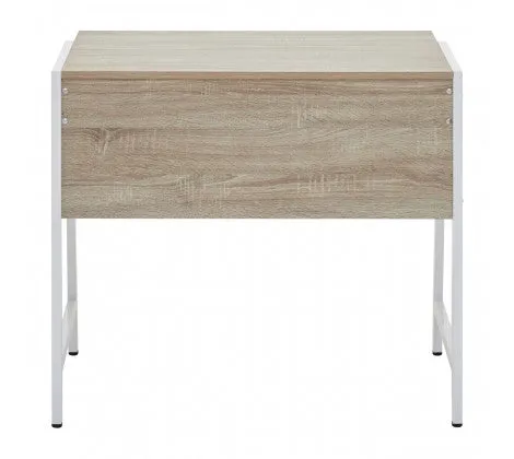 Grey Oak Veneer Desk