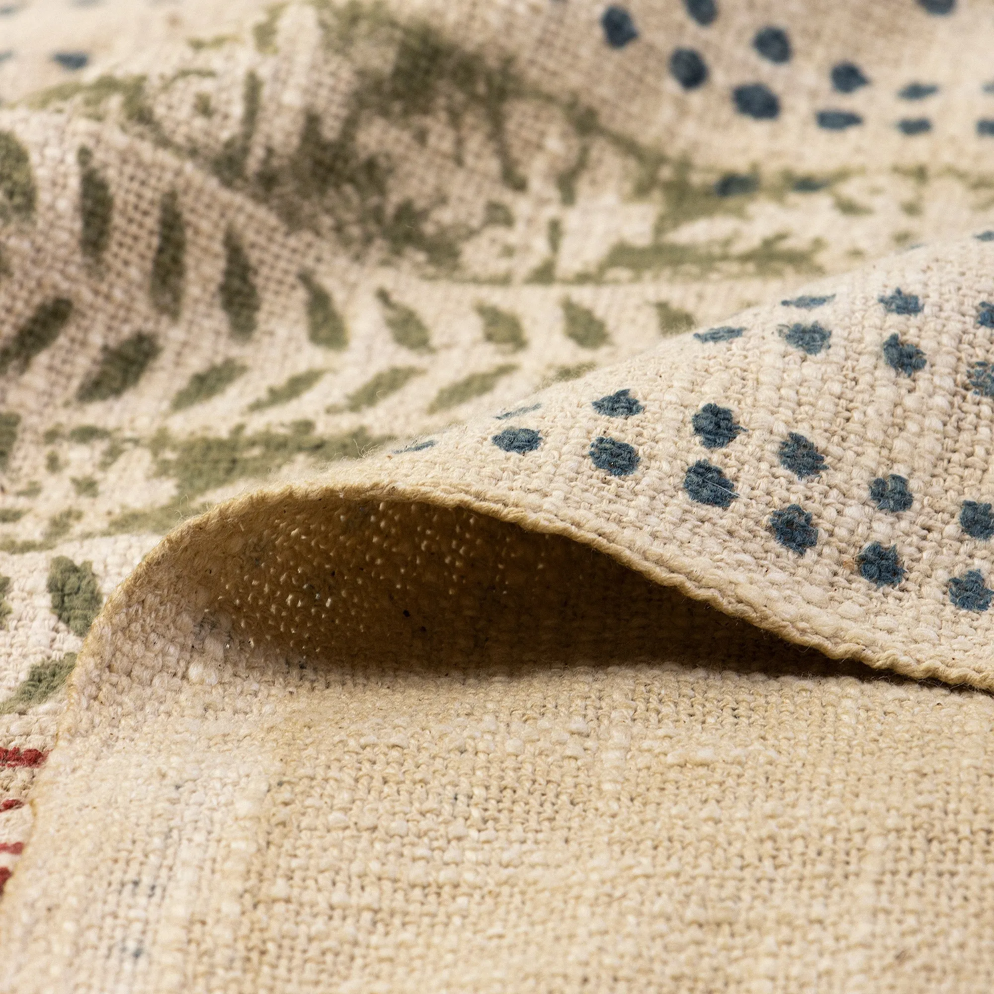 Hand Block Print Cotton Throw Blankets For Home Decor