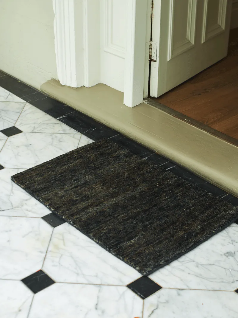 Hand Knotted Jute Entrance Mat | Fossil