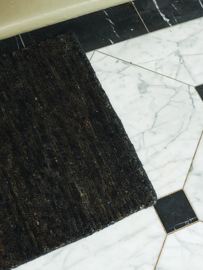 Hand Knotted Jute Entrance Mat | Fossil