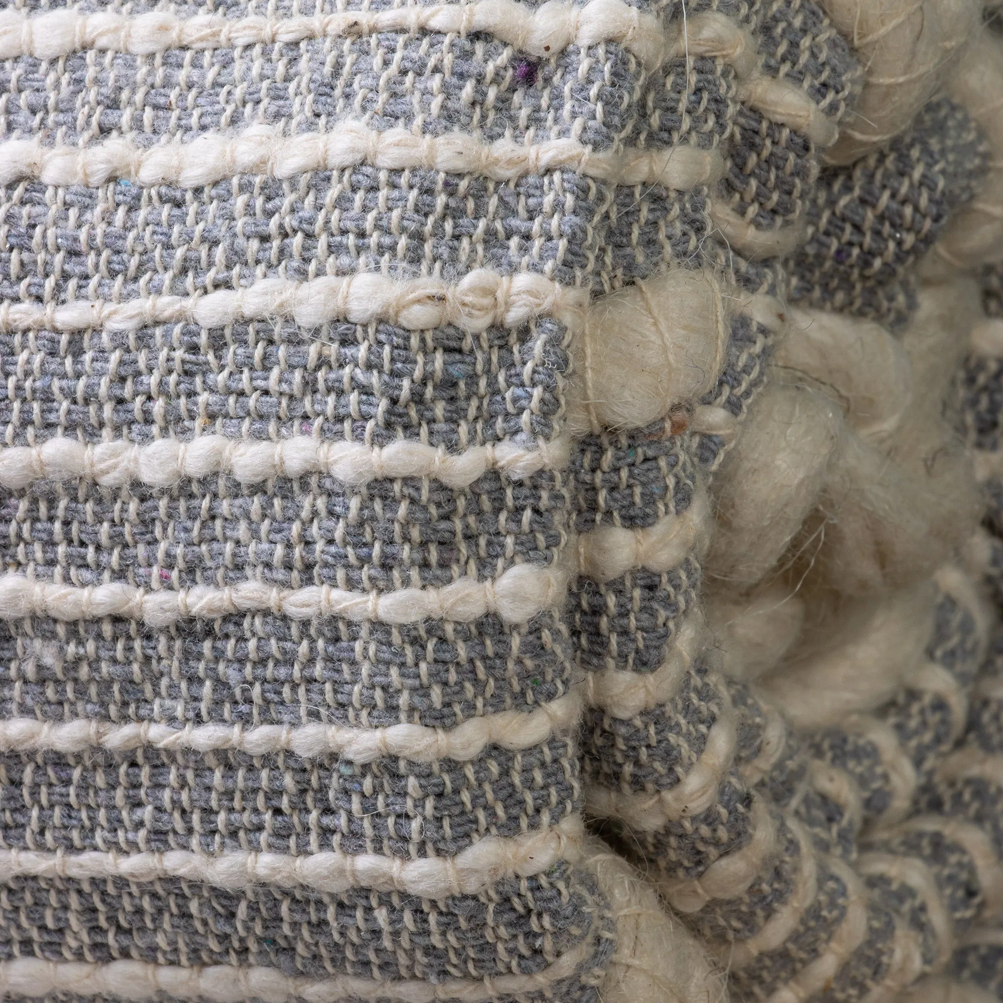 Handmade Soft Cotton Tufted Throw Blanket For Living Room | Chair