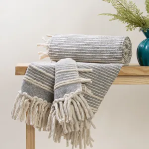 Handmade Soft Cotton Tufted Throw Blanket For Living Room | Chair