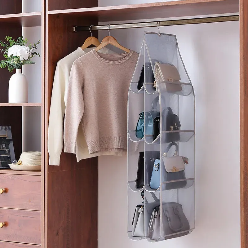 Hanging Storage Handbag organizer for closet*