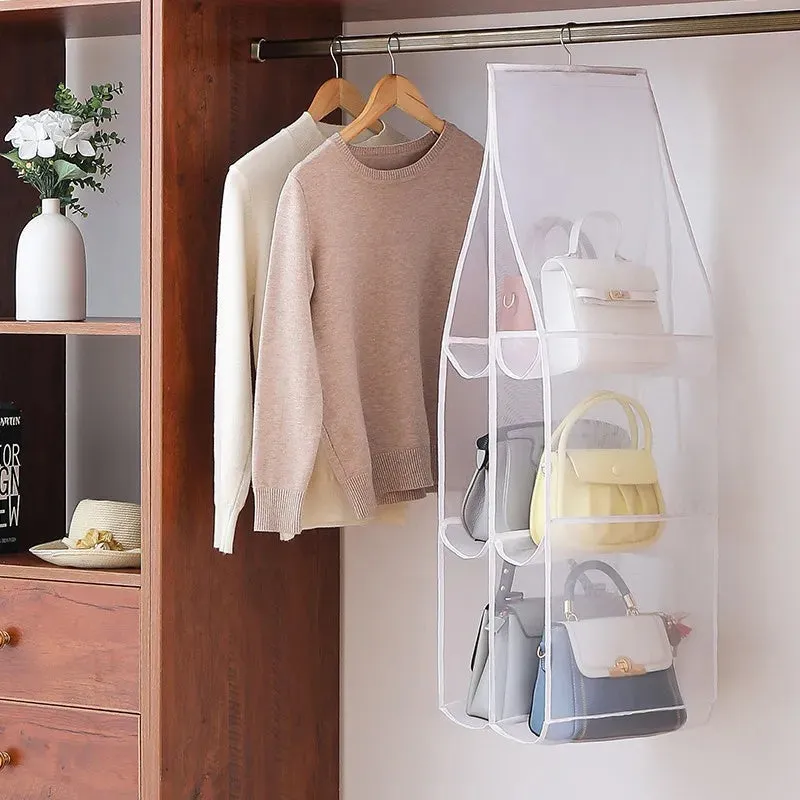 Hanging Storage Handbag organizer for closet*