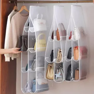 Hanging Storage Handbag organizer for closet*