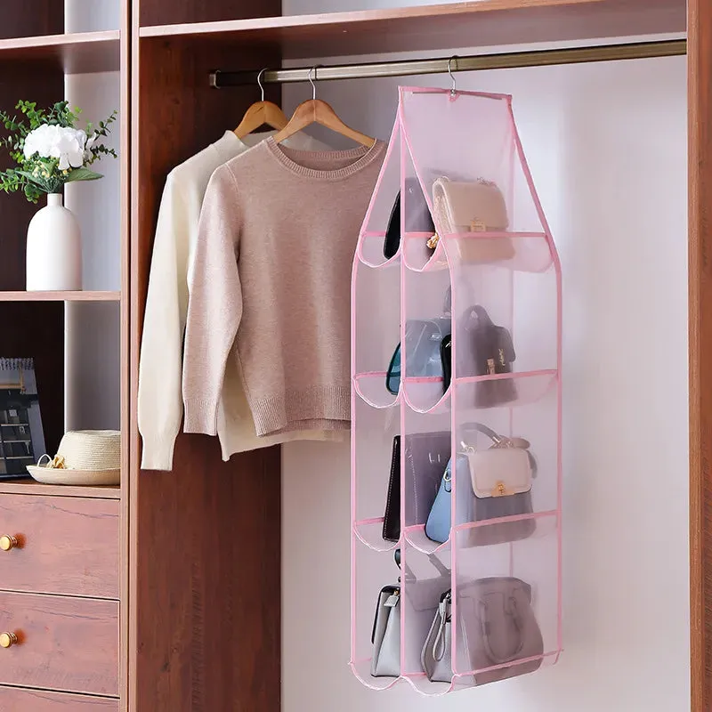 Hanging Storage Handbag organizer for closet*