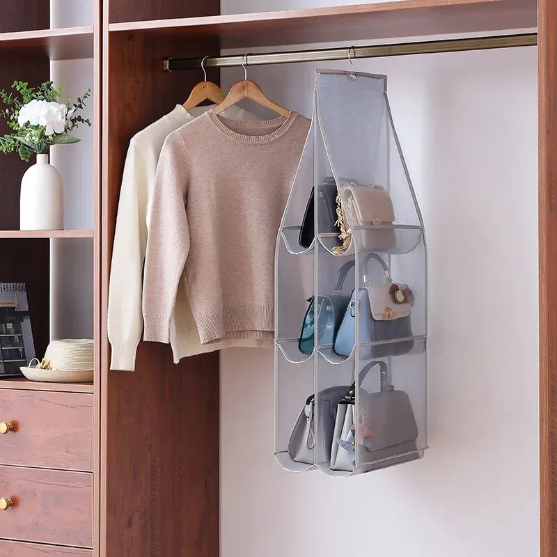 Hanging Storage Handbag organizer for closet*