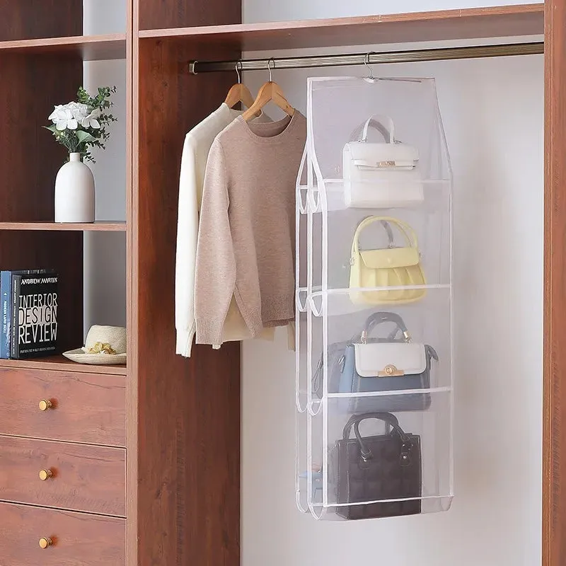 Hanging Storage Handbag organizer for closet*