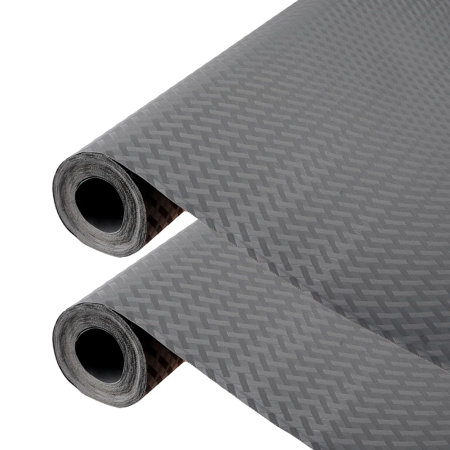 Heart Home Shelf Liner | Kitchen Cabinet Shelf Protector | Kitchen Liners for Cabinets and Drawers | Drawer Liner Mat | Self Check Shelf Liner Cabinet Mat | 3 MTR | Pack of 2 | Gray