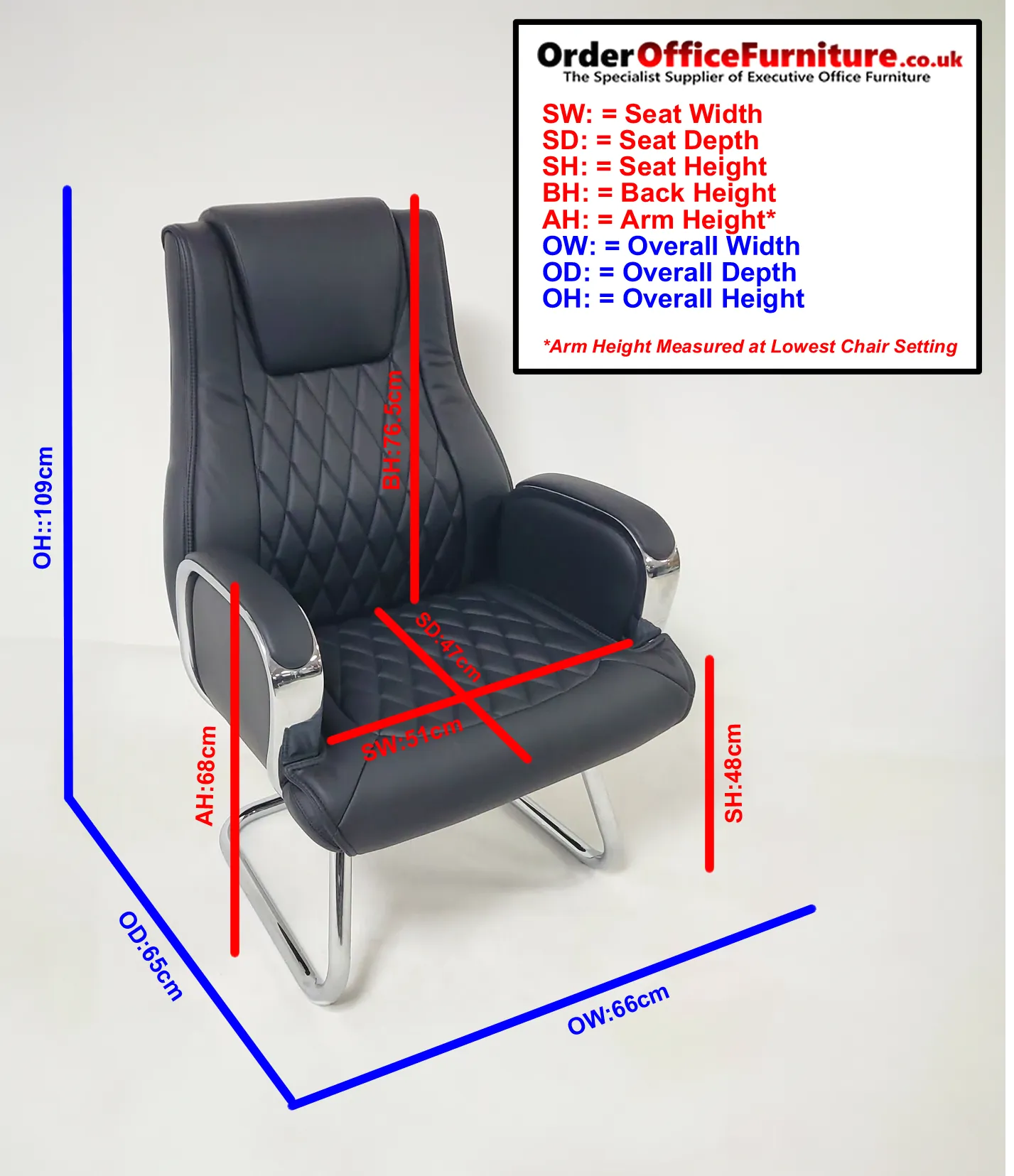 Heavy Duty Modern Beige Leather Visitor Chair with Chrome Arms - CHA-1202C