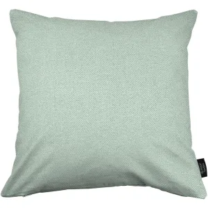Herringbone Duck Egg Blue Cushion