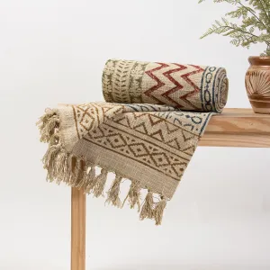 Home Decor Items Premium Block Print Cotton Throw