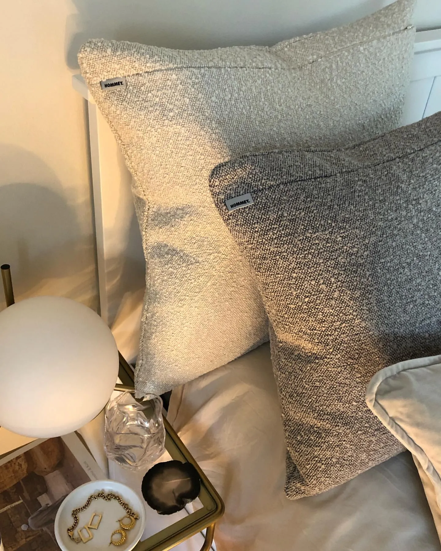 Hommey Boucle Cushion - Stone