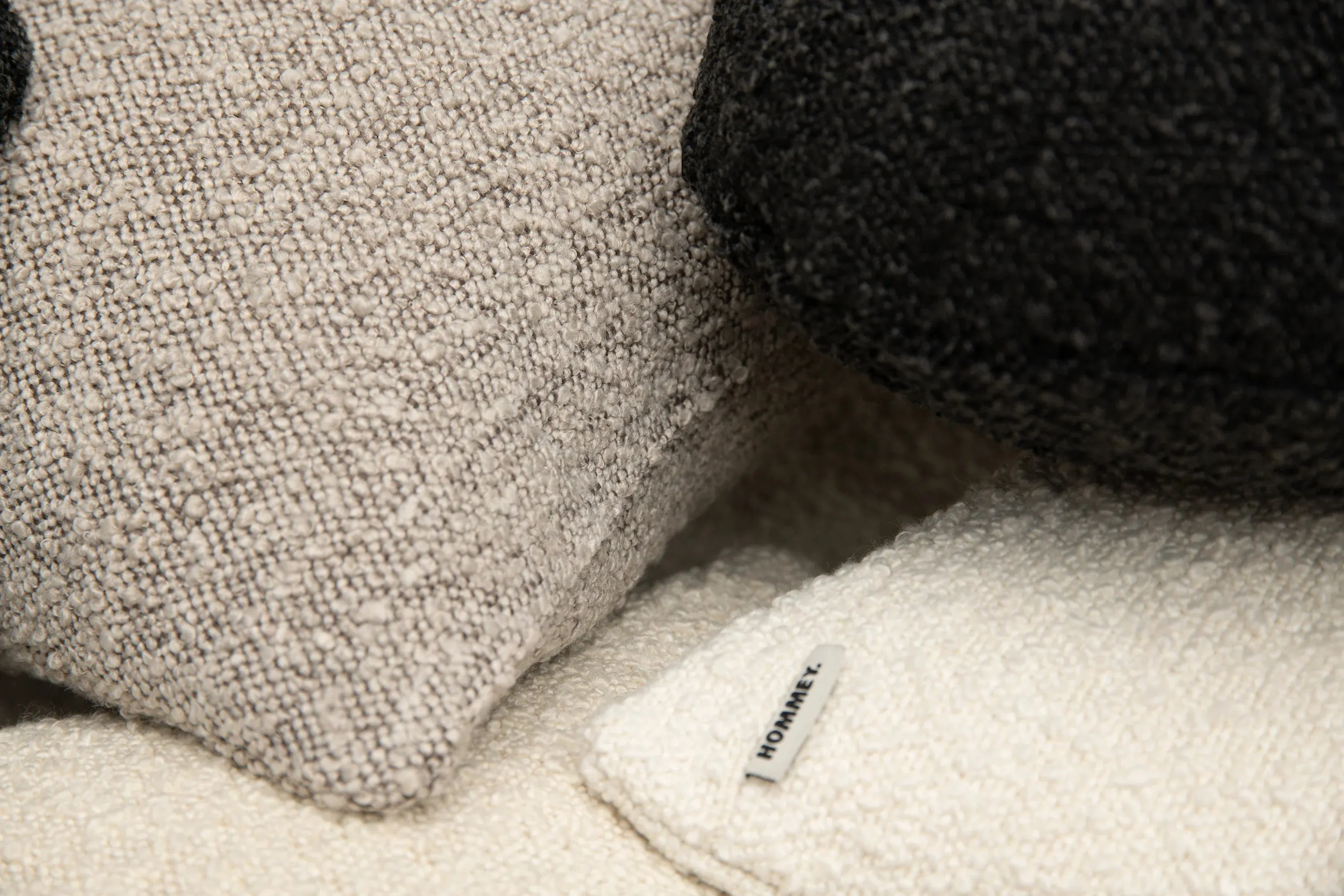 Hommey Boucle Cushion - Stone