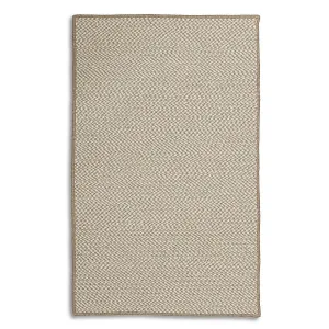 Houndstooth Wool Rug - Ivory