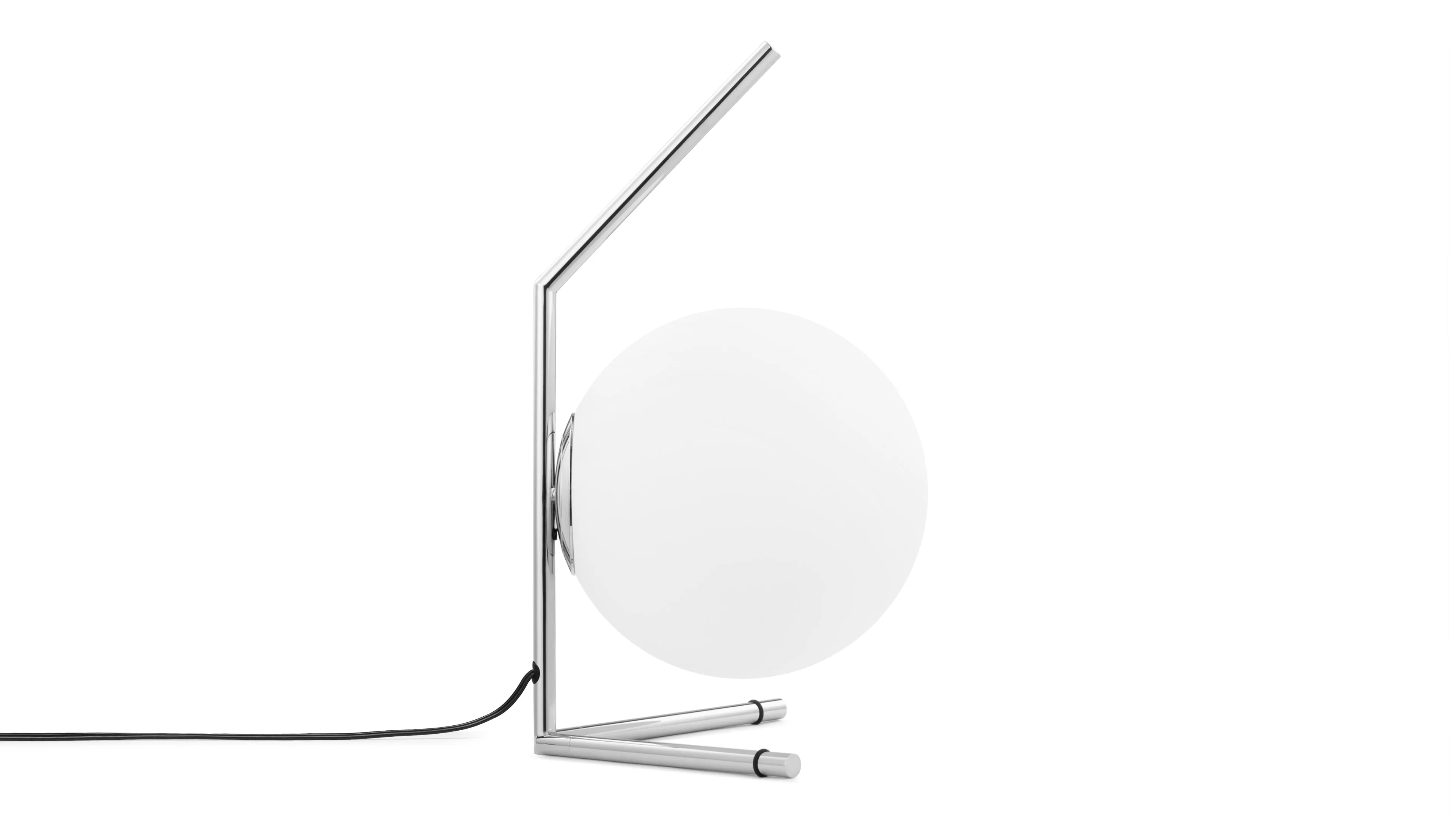 Iris - Iris T1 Low Table Lamp, Chrome