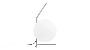 Iris - Iris T1 Low Table Lamp, Chrome