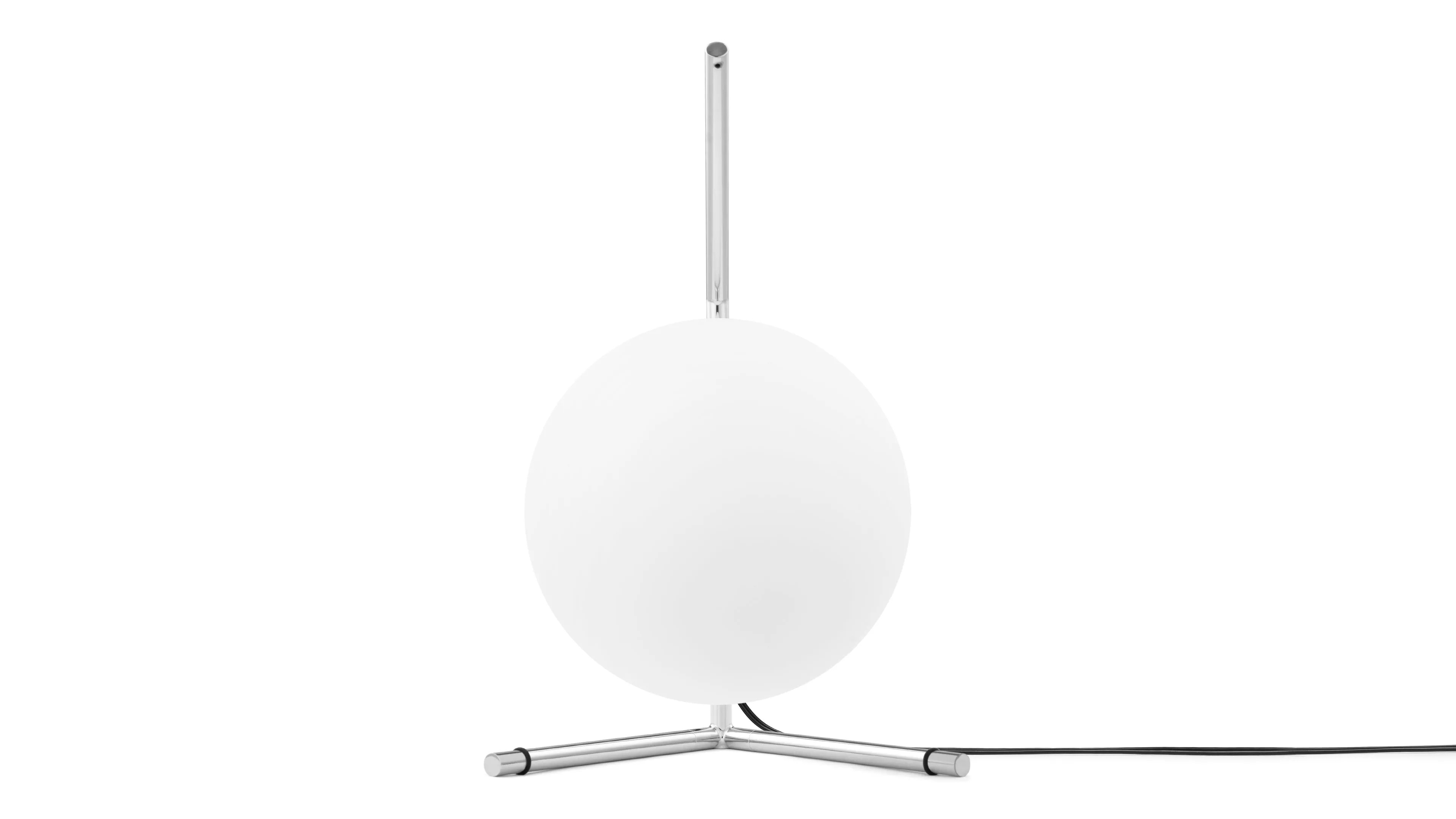 Iris - Iris T1 Low Table Lamp, Chrome