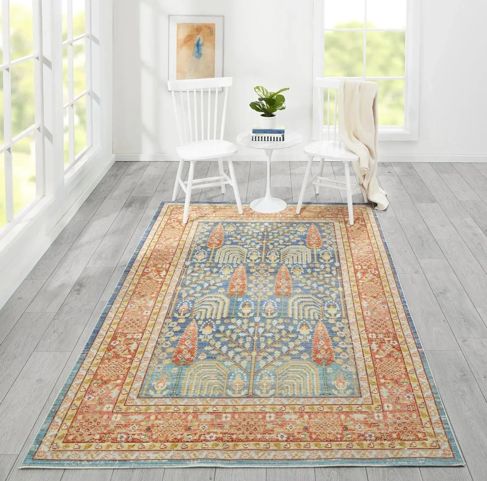Isabella ISA-8 Blue Rugs