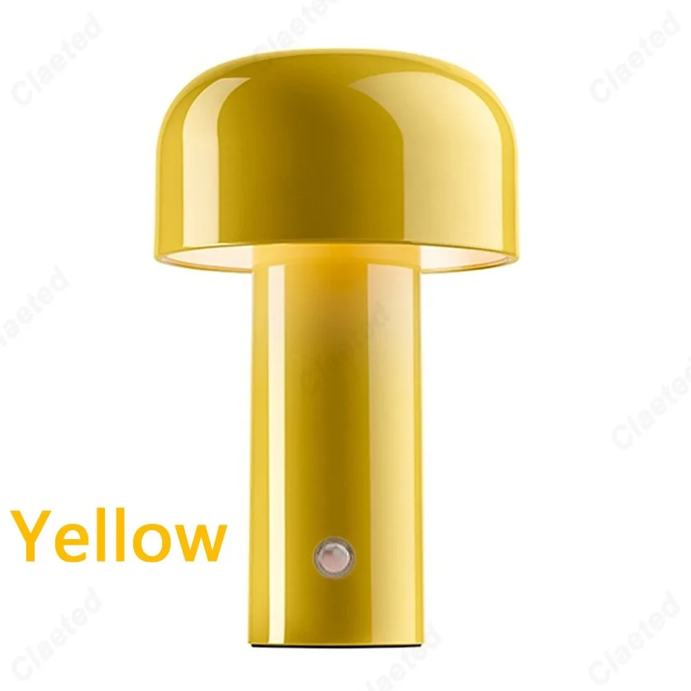 Italian Wireless Rechargeable Mushroom Table Lamp