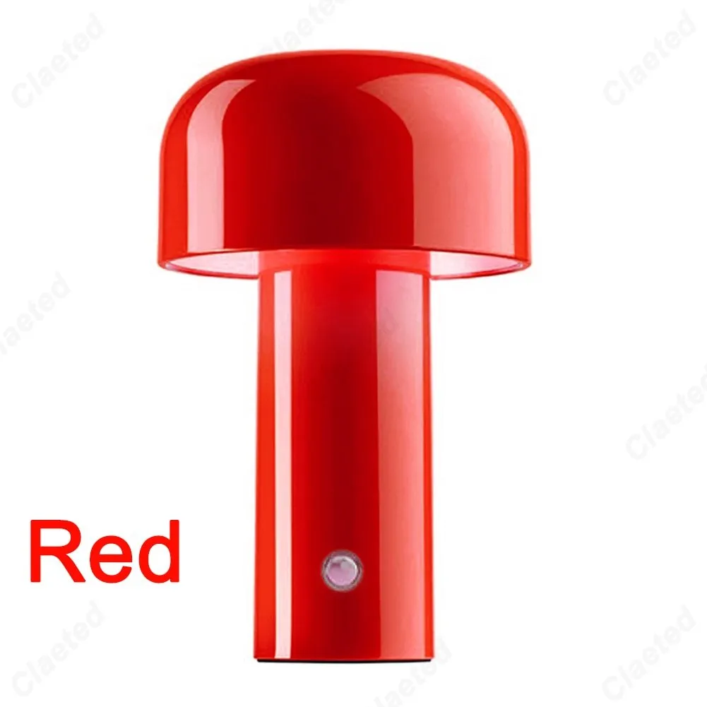 Italian Wireless Rechargeable Mushroom Table Lamp
