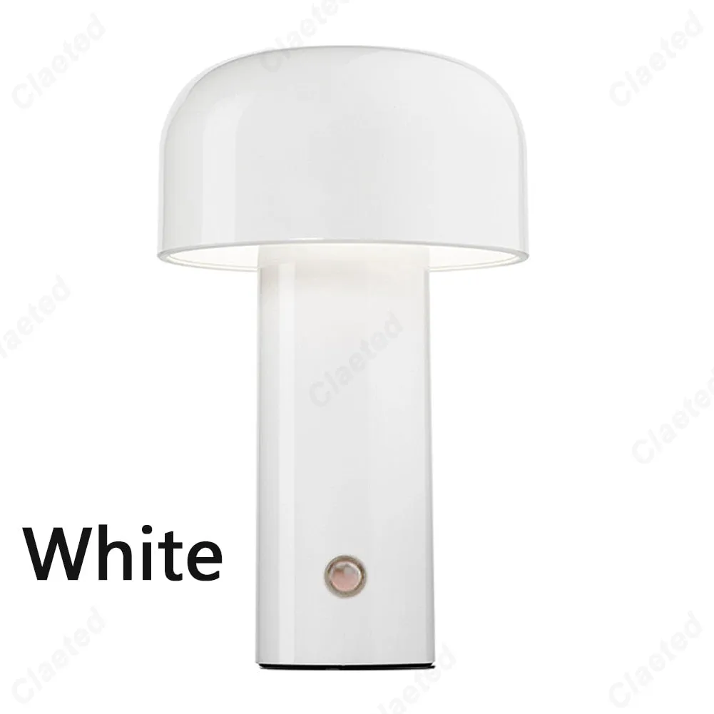 Italian Wireless Rechargeable Mushroom Table Lamp